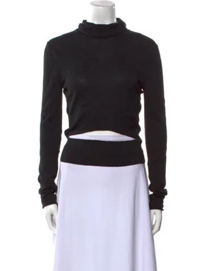 Pre-owned Tom Ford Turtleneck Sweater In Black
