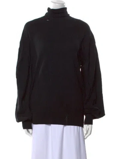 Pre-owned Tom Ford Turtleneck Sweater In Black