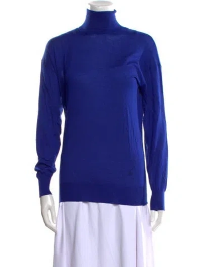 Pre-owned Tom Ford Turtleneck Sweater In Blue