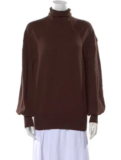 Pre-owned Tom Ford Turtleneck Sweater In Brown