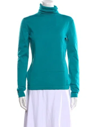 Pre-owned Tom Ford Turtleneck Sweater In Green