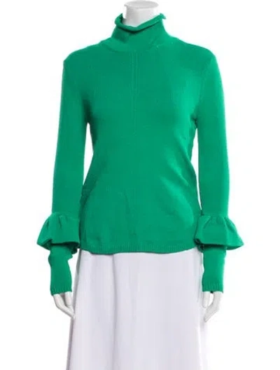 Pre-owned Tom Ford Turtleneck Sweater In Green