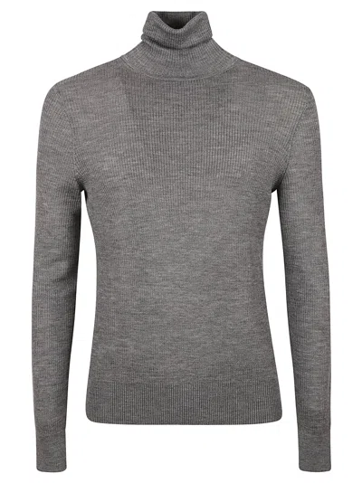 Tom Ford Turtleneck Sweater In Grey