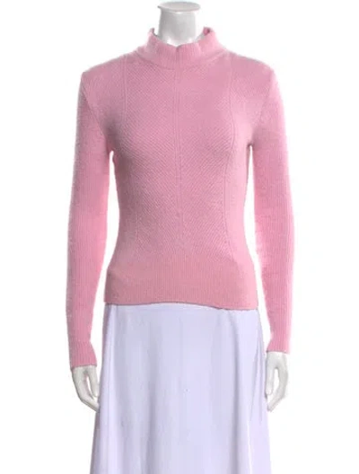 Pre-owned Tom Ford Turtleneck Sweater In Pink