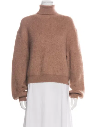 Pre-owned Tom Ford Turtleneck Sweater In Pink