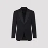 Tom Ford Tuxedo Jacket With Notch Lapel And Pockets In Black