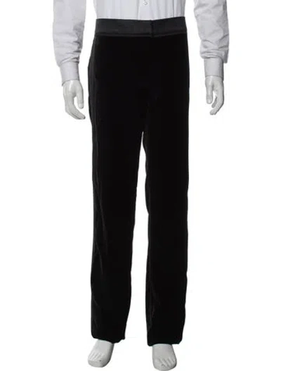 Pre-owned Tom Ford Tuxedo Pants In Black/blue