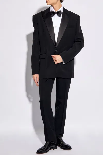 Tom Ford Tuxedo Shirt In White