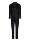 Tom Ford Two-piece Single-breasted Dinner Suit In Black