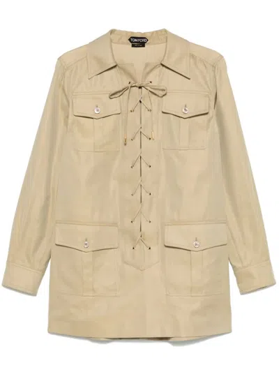 TOM FORD TOM FORD TWILL BLOUSE