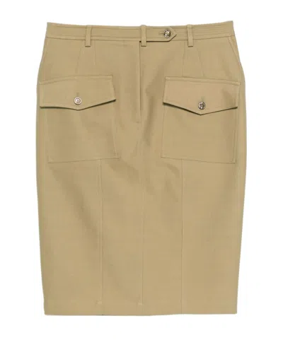 TOM FORD TOM FORD FLAP POCKET PENCIL SKIRT
