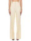 Tom Ford Twill Pants In Neutral
