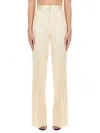 Tom Ford Twill Pants In Neutral