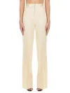 Tom Ford Twill Pants In Neutral