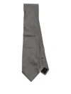 Tom Ford Twill Tie In Black