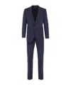 Tom Ford Two-button Wool Suit In Blue