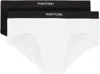 Tom Ford 2pk Brief In Black / White