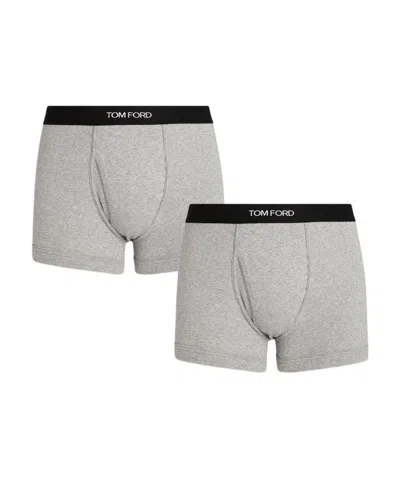 TOM FORD TOM FORD LOGO WAISTBAND PACK OF TWO BOXERS