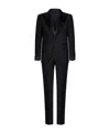 Tom Ford Two-piece Single-breasted Dinner Suit In Black