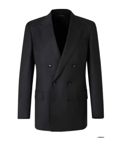 Tom Ford Two Piece Tailored Suit In Red