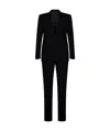 Tom Ford Black Wool Suit With Single-breasted Blazer In Black