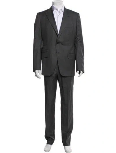 Pre-owned Tom Ford Two-piece Blazer In Gray
