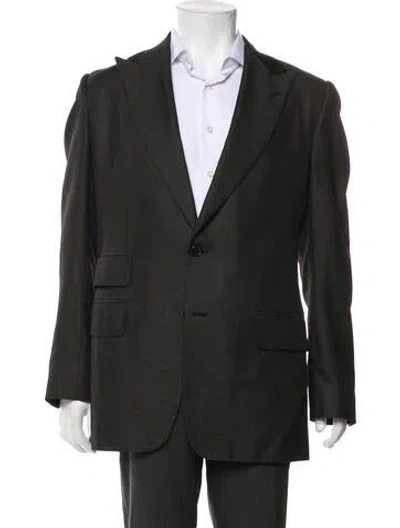 Pre-owned Tom Ford Two-piece Blazer In Gray