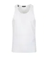 Tom Ford Soft Cotton Blend Vest In White
