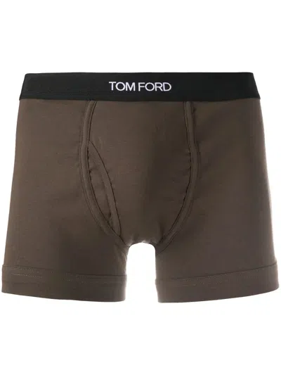 Tom Ford Underwear Boxer Brief In Brown