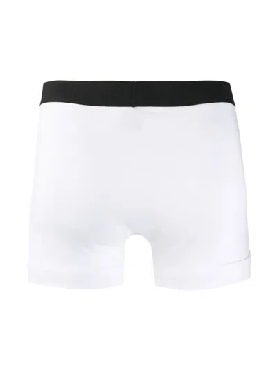 Tom Ford Underwear Boxer Brief Cotton Stretch Jersey In White