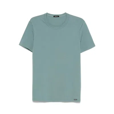 Tom Ford Underwear Cotton-blend T-shirt In Blue
