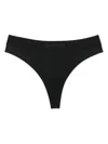 Tom Ford Signature Elastic Waistband Thong In Black