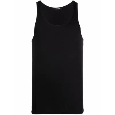 Tom Ford Underwear Sleeveless Tank Top In Black