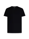 Tom Ford Cotton Crew-neck T-shirt In Black