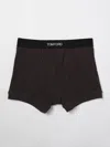 Tom Ford Leopard-print Stretch-cotton Boxers Briefs In Black 1