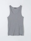 Tom Ford Tank Top With Logo In Grey