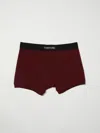 Tom Ford Mens Burgundy Branded-waistband Cotton-stretch Boxer Briefs