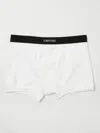Tom Ford Logo Waistband Boxer Brief In White