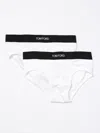 Tom Ford Two-pack Stretch Cotton And Modal-blend Briefs In Weiss