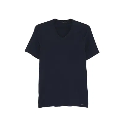 Tom Ford Underwear V-neck T-shirt In Blue