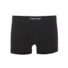 Tom Ford Cotton Blend Boxer Briefs In Black