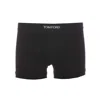 Tom Ford Cotton Blend Boxer Briefs In Black
