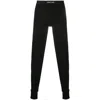 Tom Ford Stretch Silk Trousers In Black