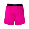 Tom Ford Logo-waistband Boxers In Pink