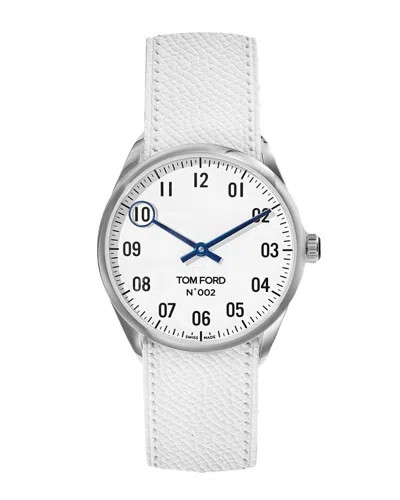 Tom Ford Unisex 002 Watch In White