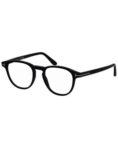 Tom Ford Unisex 48001 48mm Optical Frames In Black