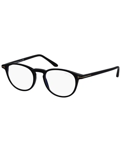 Tom Ford Unisex 49001 49mm Optical Frames In Black