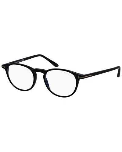 Tom Ford Unisex 49001 49mm Optical Frames In Black
