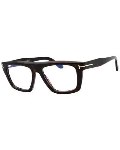Tom Ford Unisex 54mm Optical Frames In Brown