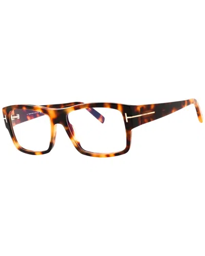 Tom Ford Unisex 55mm Optical Frames In Brown